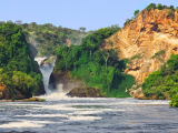 Vodopády (Uganda, Shutterstock)