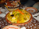 tradiční marocký pokrm kuskus (Maroko, Gabriela Šifaldová)