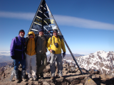 vrchol nejvyšší hory severní Afriky Toubkal (4167 m) (Maroko, Gabriela Šifaldová)