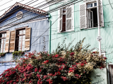 barevné fasády domů, Valparaiso (Chile, Shutterstock)