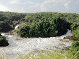 vodopády (Uganda,  Shutterstock)