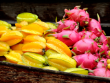 exotické ovoce, Bangkok (Thajsko, Shutterstock)