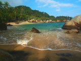pláž, NP Tayrona (Kolumbie, Shutterstock)