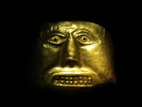 maska, muzeum zlata, Bogota (Kolumbie, Shutterstock)