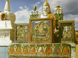 Buddhistická stůpa, chrám Gandan, Ulánbátar (Mongolsko, Shutterstock)