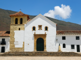 Kostel, Plaza central, Villa de Leyva (Kolumbie, Shutterstock)