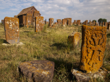 hřbitov Noratus (Arménie, Shutterstock)