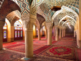 romantická Al-Molkova mešita růží, Šíráz (Írán, Shutterstock)