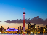 Televizní věž, Toronto (Kanada, Shutterstock)