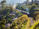 Vlak odjíždí z Haputale (Srí Lanka, Shutterstock)