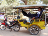 Tuk tuk v Kambodži (Kambodža, Michal Čepek)