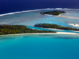 Ostrovy Tekopua a Motukitiu v Aitutaki laguně, Cookovy ostrovy (Cookovy ostrovy,  Dreamstime)