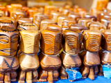 Tiki figurky, Cookovy ostrovy (Cookovy ostrovy, Dreamstime)