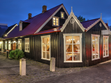 Tradiční dům, Laugavegur Street, Reykjavik (Island, Dreamstime)