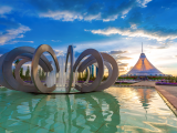 Centrum Astany, Kazakhstan (Kazachstán,  Dreamstime)