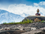 Klášter Disket, Leh, Ladakh, India (Indie,  Dreamstime)