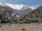 Likir Gompa (klášter) nedaleko řeky Indus, Ladakh Kasjmir, Northern India (Indie,  Dreamstime)