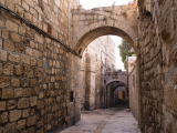 ulice Starého města, Jeruzalém (Izrael, Dreamstime)