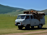 Stěhování jurty (Mongolsko, Ing. Mgr. Petr Procházka)