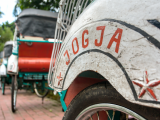 Becak, Jogjakarta (Indonésie, Dreamstime)