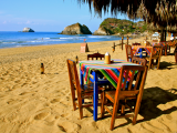 pláž Zipolite (Mexiko, Dreamstime)