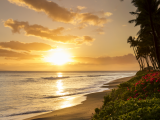 Západ slunce, Kaanapali, Maui, Havaj (USA, Dreamstime)