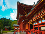 japonský chrám Byodo-In, Oahu, Havaj (USA, Dreamstime)