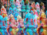 Ganesh chaturthi festival, Hyderabad (Indie, Dreamstime)