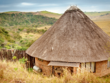 Tradiční africký dům (Jihoafrická republika, Dreamstime)