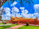 Spící Budha, chrám Vientiane (Laos, Dreamstime)