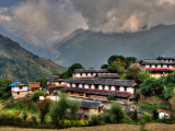 Vesnice Ghandruk (Nepál, Dreamstime)