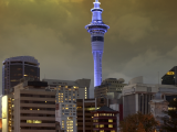 Sky tower, Auckland (Nový Zéland, Dreamstime)