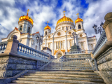 Pravoslavná katedrála Ježíše Spasitele, Moskva (Rusko,  Dreamstime)
