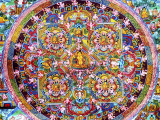 Mandala, Tibet (Čína,  Dreamstime)