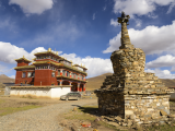 Pagoda, Tibet (Čína,  Dreamstime)