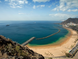 Playa de las Teresitas, Tenerife, Kanárské ostrovy (Španělsko, Dreamstime)