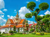 Budhistický klášter, Bangkok (Thajsko, Dreamstime)