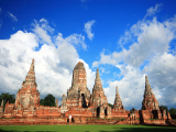 Chrám, Ayutthaya (Thajsko, Dreamstime)