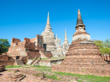 Wat Phra Si Sanphet, Ayutthata (Thajsko, Dreamstime)