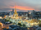 Wat Traimit, Bangkok (Thajsko, Dreamstime)