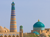 Minaret, Chiva (Uzbekistán, Dreamstime)