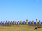 Ahu Tongariki, Velikonoční ostrov (Chile, Dreamstime)