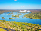 řeka Zambezi, Viktoriiny vodopády (Zimbabwe, Dreamstime)