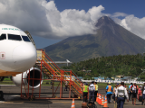 Sopka Mayon z letiště v Legazpi (Filipíny, Michal Čepek)
