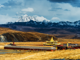 Tibetská plošina Tagong (Čína, Dreamstime)