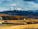Tibetská plošina Tagong (Čína,  Dreamstime)