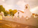 Kostel San Pedro v poušti Atacama (Chile, Dreamstime)