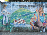 Mural, Ataco (Salvador, Dreamstime)