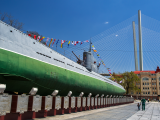 Sovětská ponorka S-56, Vladivostok (Rusko, Dreamstime)