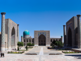 Náměstí Registan, Samarkand (Uzbekistán, Dreamstime)
